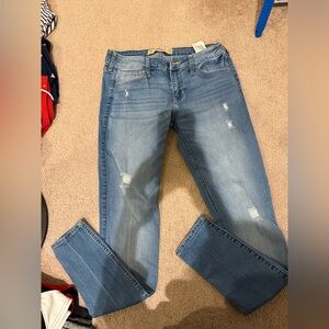 Girls hollister skinny jeans